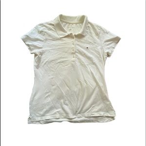 White Tommy Hilfiger Polo